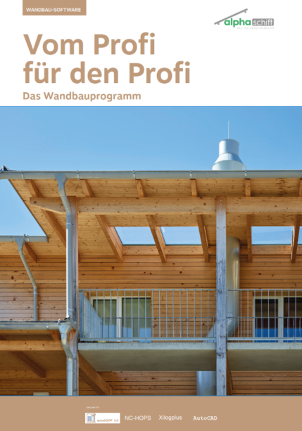 Prospekt Holzrahmenbau